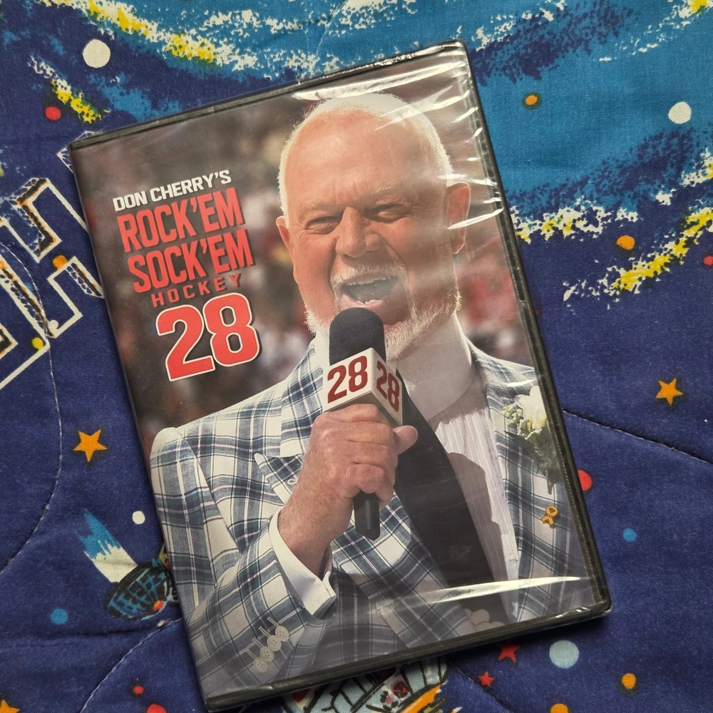 Don Cherry DVD Rock'em Sock'em Hockey 28 2016 Sports Highlights New Sealed